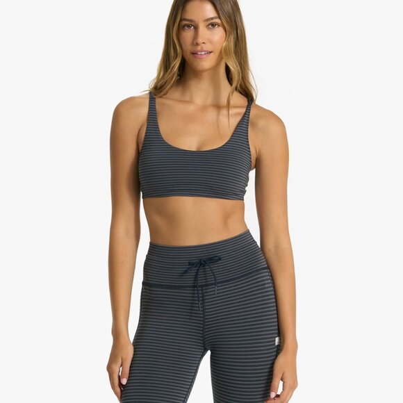 Vuori Striped Black Bra - Picture 2 of 4